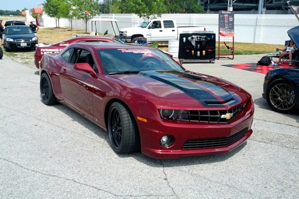 Camaro5 Fest, Burgundy Camaro