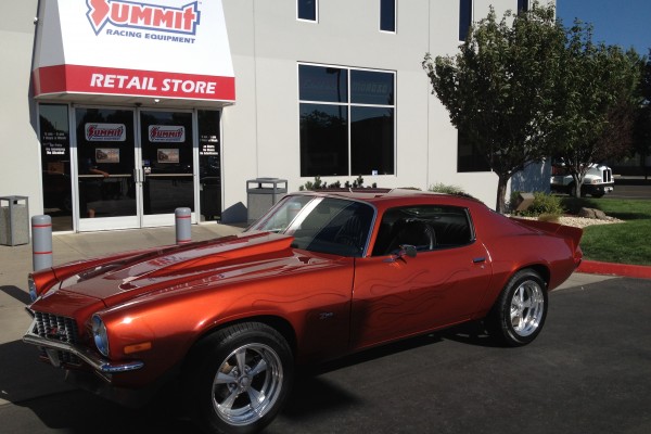 Chevy Camaro, solid bumper z28