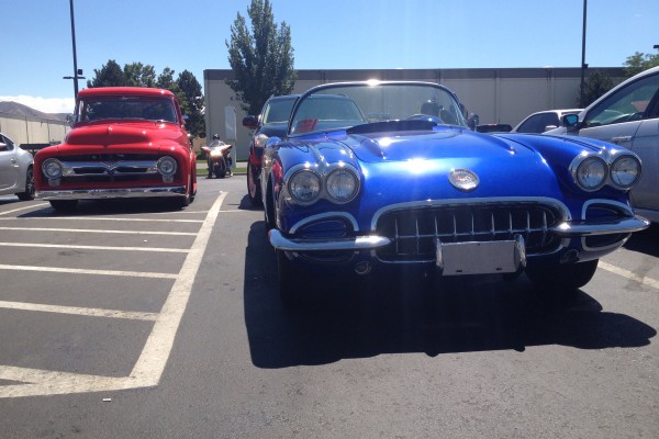c1 Chevy Corvette front grille
