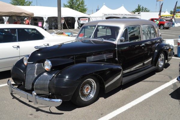 vintage prewar luxury sedan