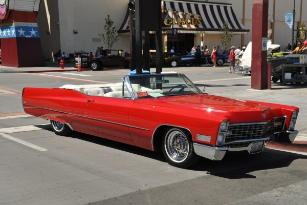 lowered cadillac el dorado convertible