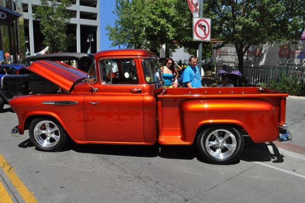 customized chevy truck