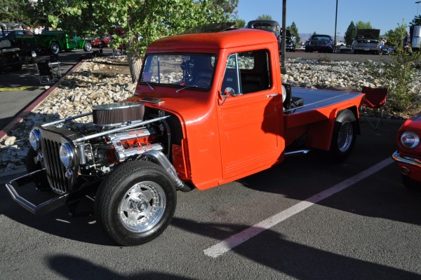 vintage willys hot rod truck