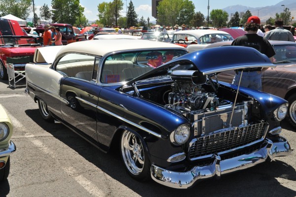 1955 chevy custom show car