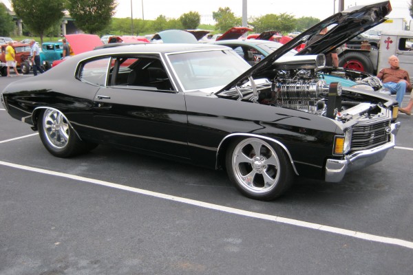 Black Chevy Chevelle