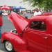 Classic red hot rod pickup truck thumbnail