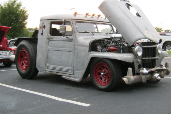 Rat rod semi truck