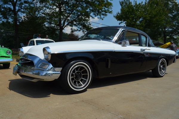side view of a studebaker coupe