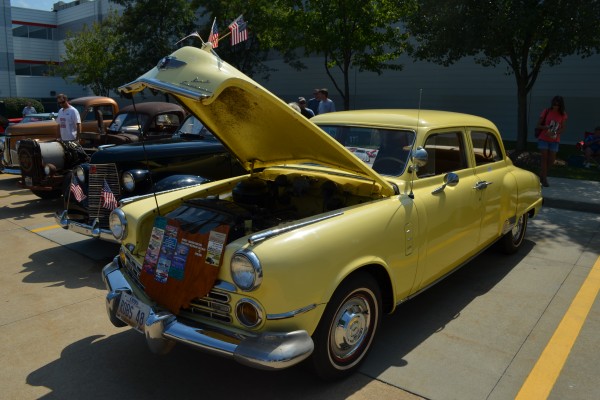 1948 studebaker sedan at car show