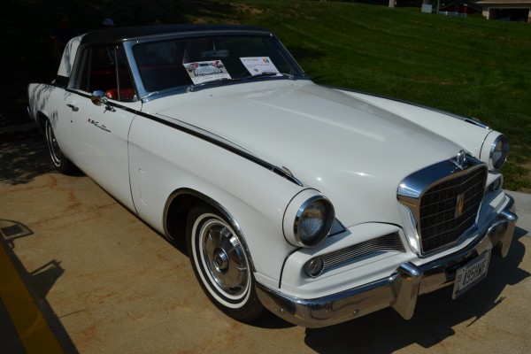 studebaker hawk gt coupe, white
