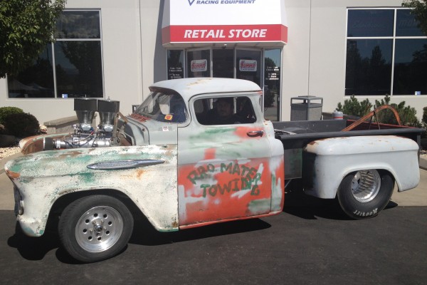 Blown classic truck