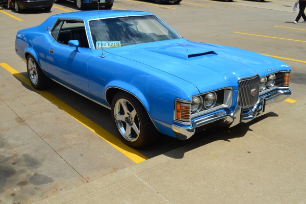 1971 Mercury Cougar with custom wheels
