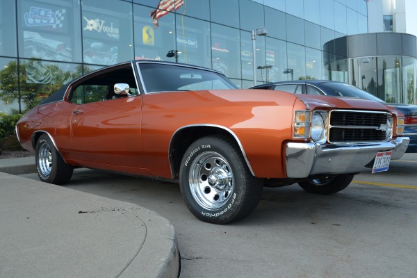 1971 Chevrolet Chevelle, front quarter