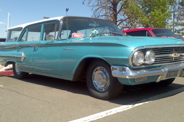 vintage chevy parkwood wagon