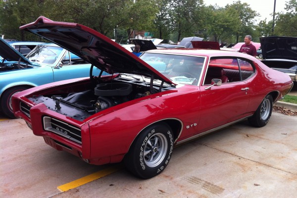 1969 Pontiac GTO Red