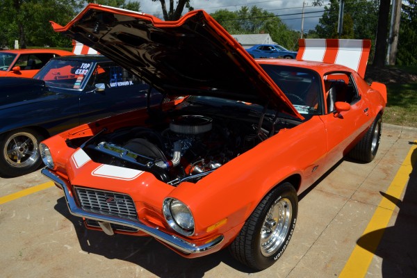 1970 Camaro, orange