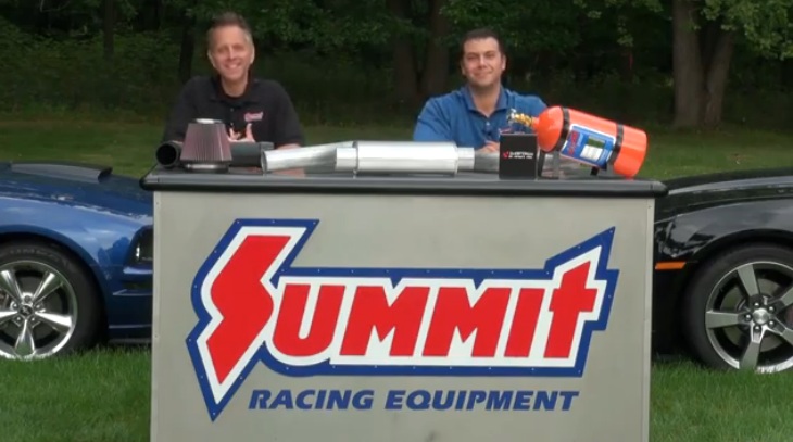 video still of men explaining bolt on performance upgrades