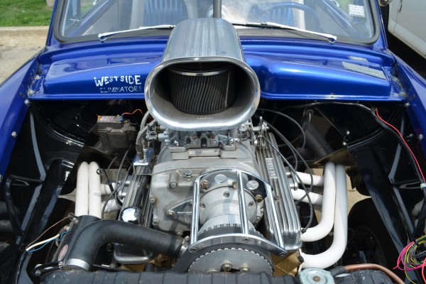 1951 Henry J, engine shot