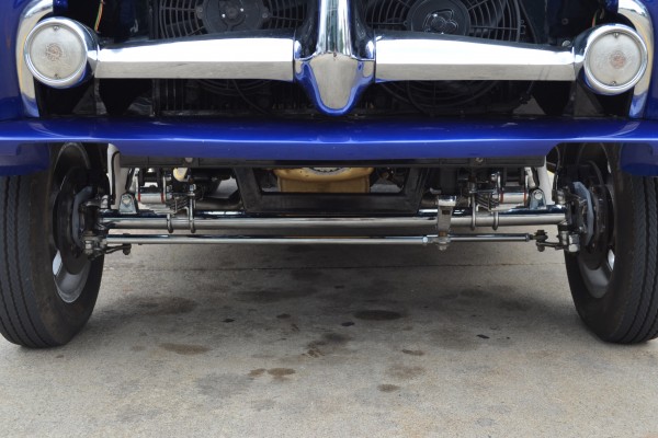 1951 Henry J, front axle close up