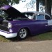 Purple Chevy Bel Air with LS engine thumbnail