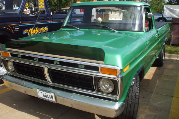 1970s era ford pickup truck