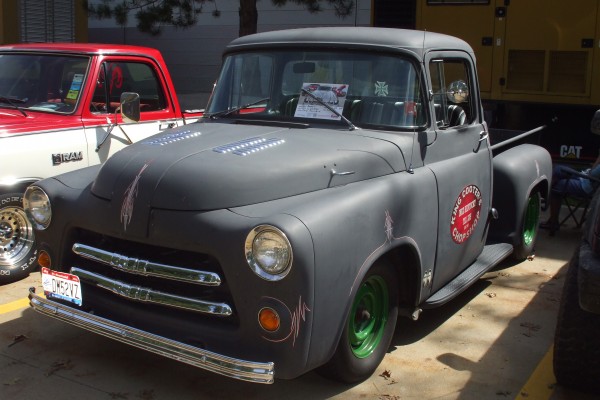 custom hot rod vintage dodge pickup truck