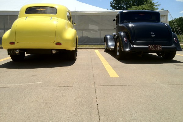 1934 Ford and 1940 Chevy
