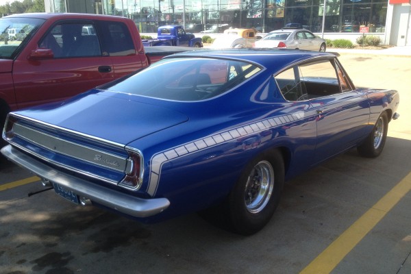 1967 Plymouth Barracuda, passenger side