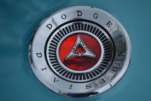 1966 Dodge Charger, close up of fratzog emblem