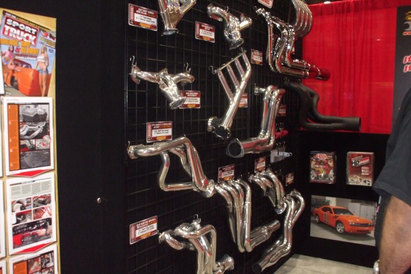 hedman headers display at 2012 SEMA show