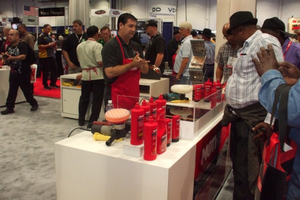mothers car wash display at 2012 SEMA show