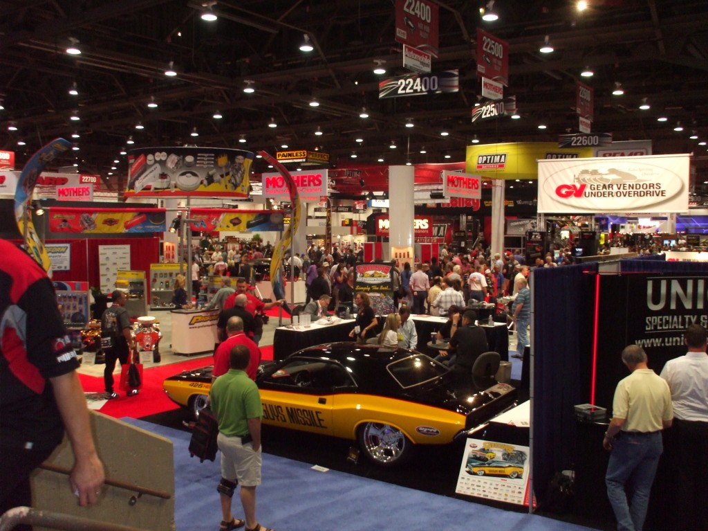Sema show 2012 display hall