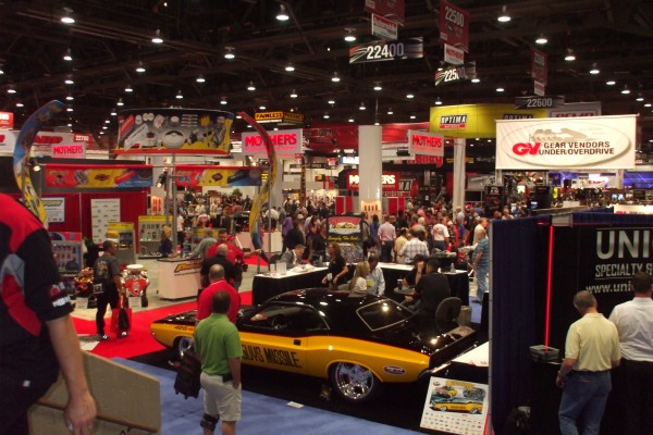 Sema show 2012 display hall