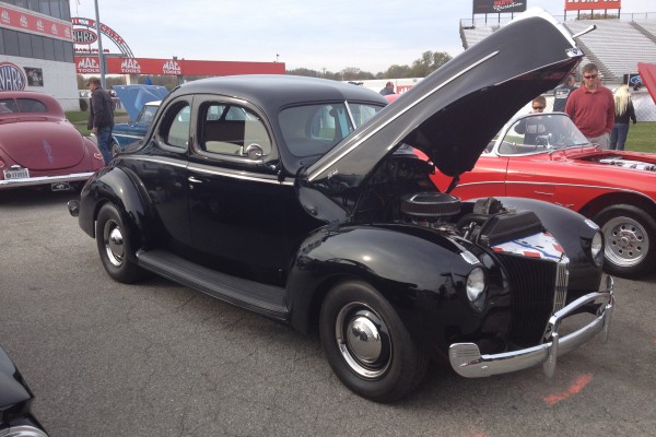 Black hot rod