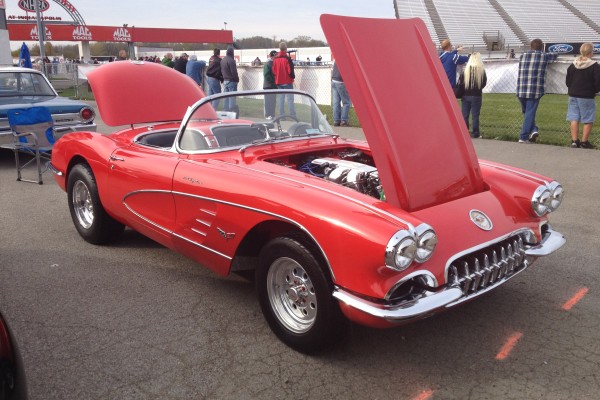 Red 1960 Chevrolet Corvette