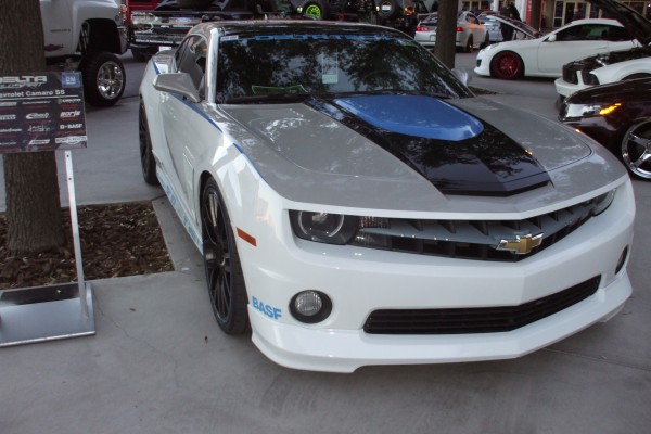 customized 5th gen chevy camaro at SEMA 2012