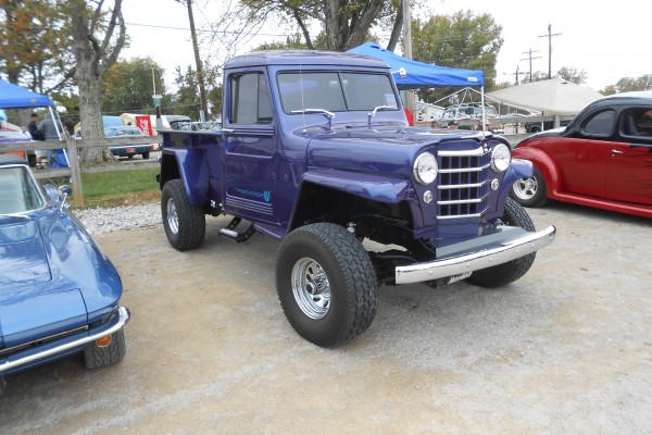customized vintage willys truck