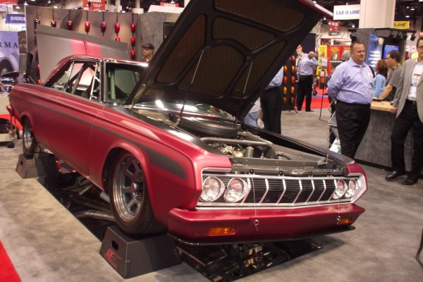 vintage mopar muscle car show car at 2012 SEMA show
