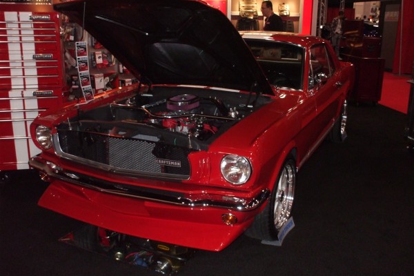 craftsman custom ford mustang coupe at 2012 SEMA show