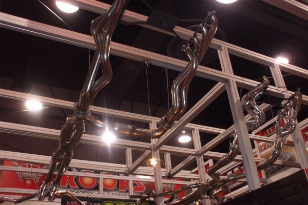 Kooks headers in SEMA trade show display