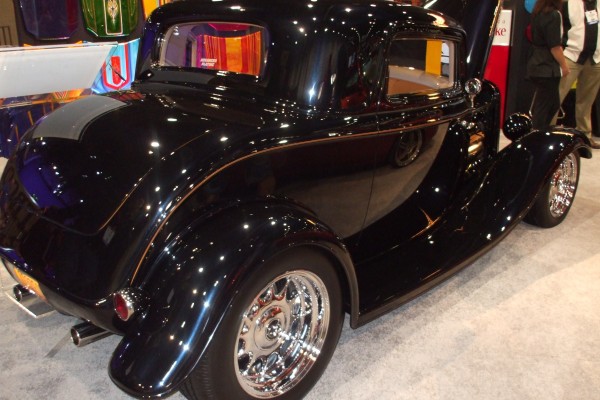 ford 3 window hot rod coupe at 2012 SEMA show