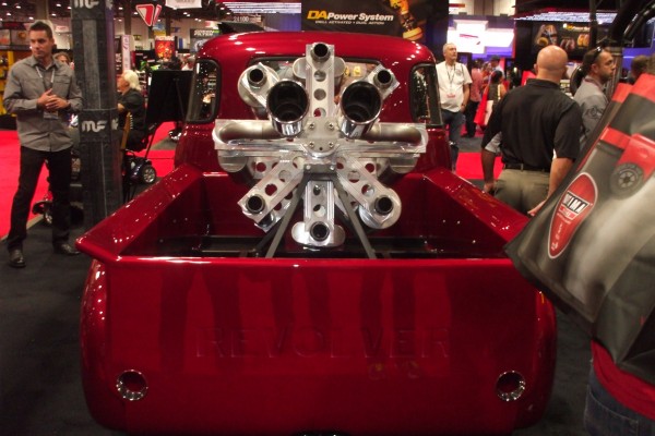 maganflow exhaust demo revolver truck