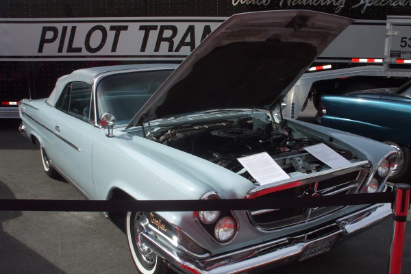 vintage chrysler 3000 on display at 2012 SEMA show