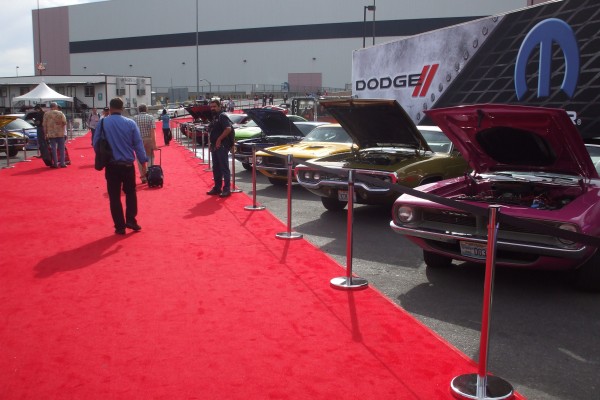 Mopar Alley at the SEMA 2012 Show