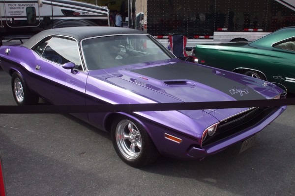 plum crazy dodge challenger r/t