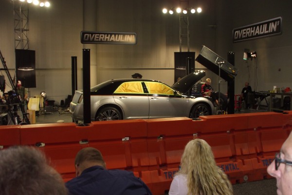 Overhaulin' Studio filming an episode for an upcoming show