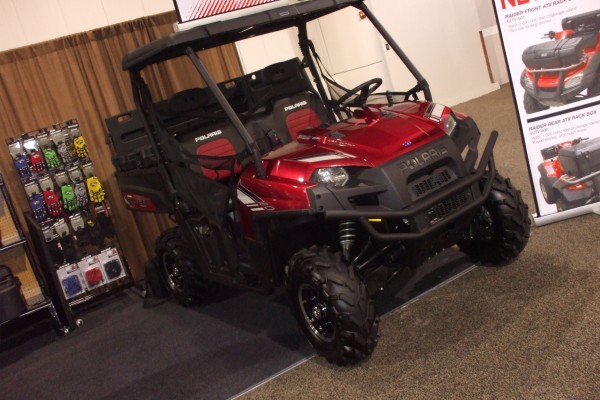 Polaris side by side at SEMA 2012