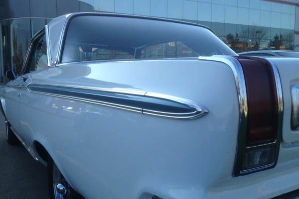 1965 Dodge Coronet, rear fender taillight view