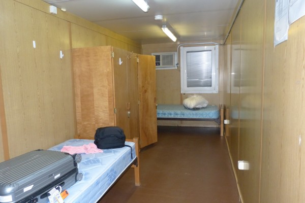 living quarters in overseas military base