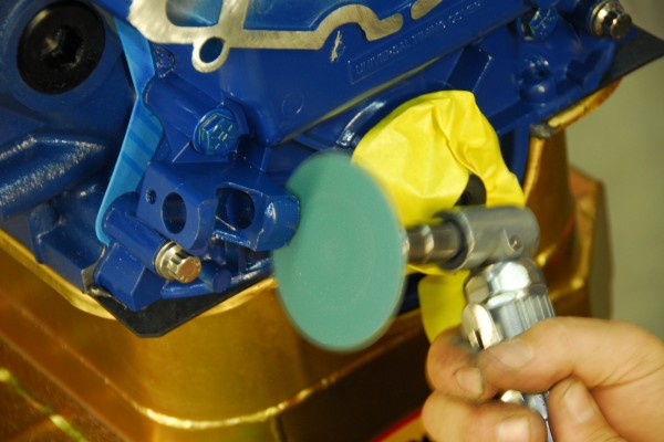 grinding clearance on an engine block